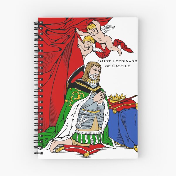 Item preview, ST FERDINAND OF CASTILE designed and sold by CatholicSaints.