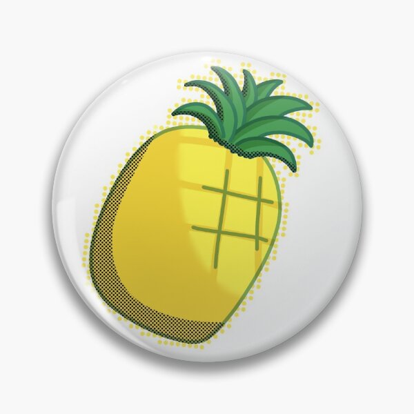Item preview, Comically Shaded Pineapple designed and sold by ad-chi1.