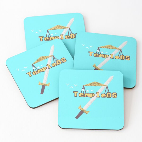 Item preview, Temple OS Pastel (BLUE background) designed and sold by Ratch2929.