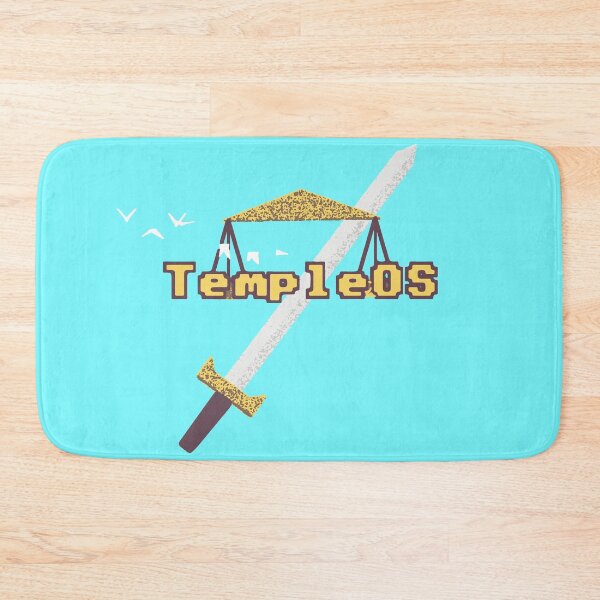 Item preview, Temple OS Pastel (BLUE background) designed and sold by Ratch2929.
