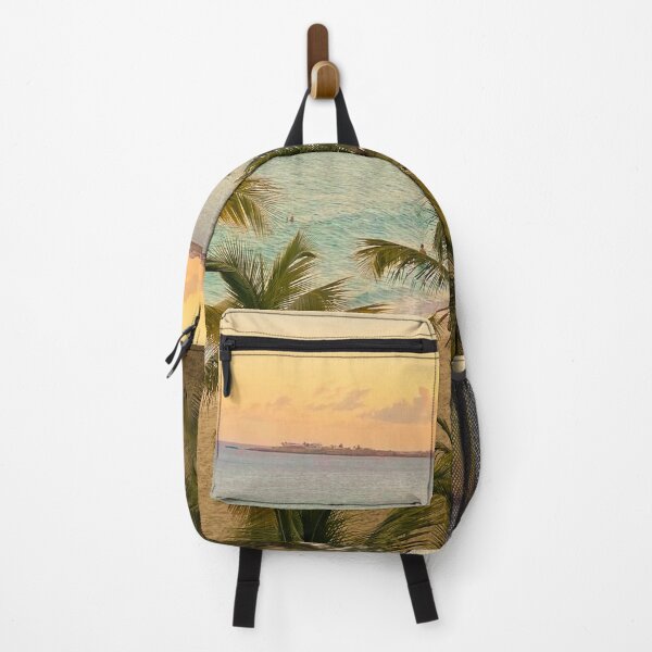 Item preview, Aesthetic Orange Sunset At The Beach designed and sold by Barolina.