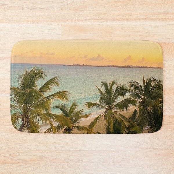 Item preview, Aesthetic Orange Sunset At The Beach designed and sold by Barolina.