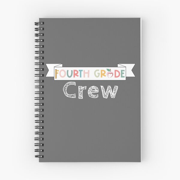 Item preview, Back to School- Fourth Grade Crew designed and sold by PlayfulPursuits.