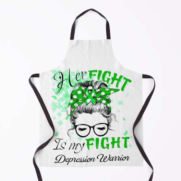 Item preview, Her Fight Is My Fight Depression Warrior designed and sold by rechardtee.