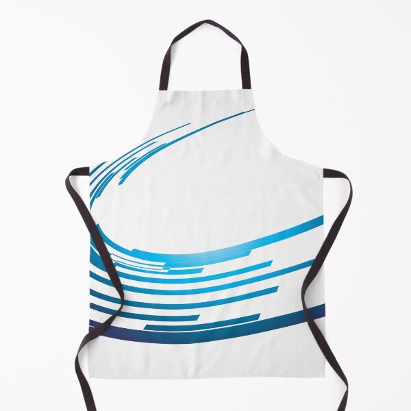 Artikelvorschau, Blaue Kurven Abstrakte Kunst entworfen und verkauft von Bruce ALMIGHTY Baker.