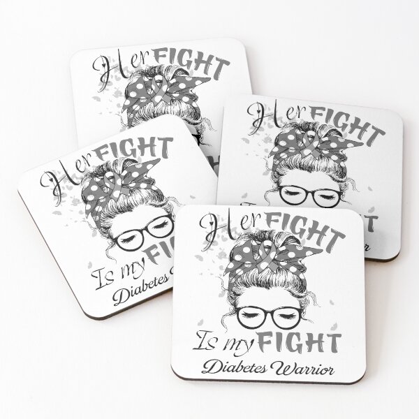 Item preview, Her Fight Is My Fight Diabetes Warrior designed and sold by rechardtee.