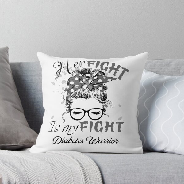 Item preview, Her Fight Is My Fight Diabetes Warrior designed and sold by rechardtee.