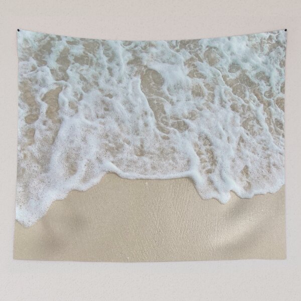 Item preview, Crashing Waves With White Ocean Foam designed and sold by Barolina.