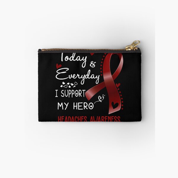 Item preview, Today And Everyday I Support My Hero Headaches Awareness Warrior Gifts designed and sold by hvoid41.