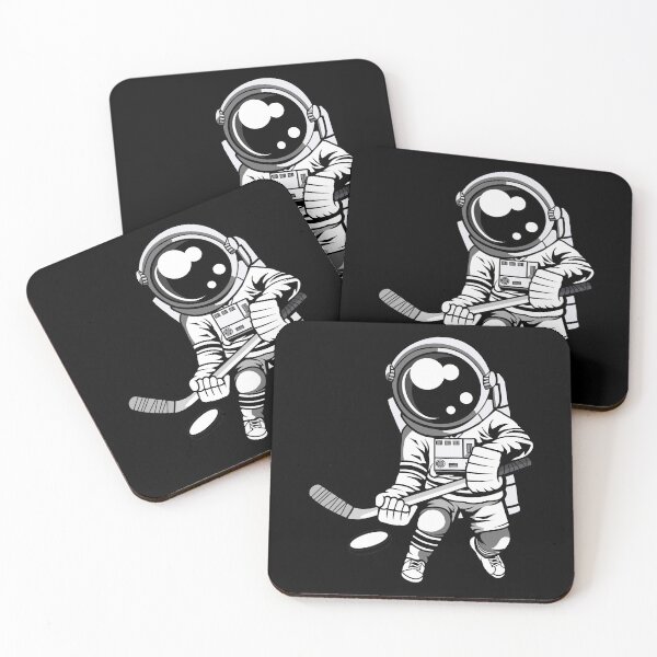 Item preview, Hockey Player Astronaut designed and sold by hatimelhag.