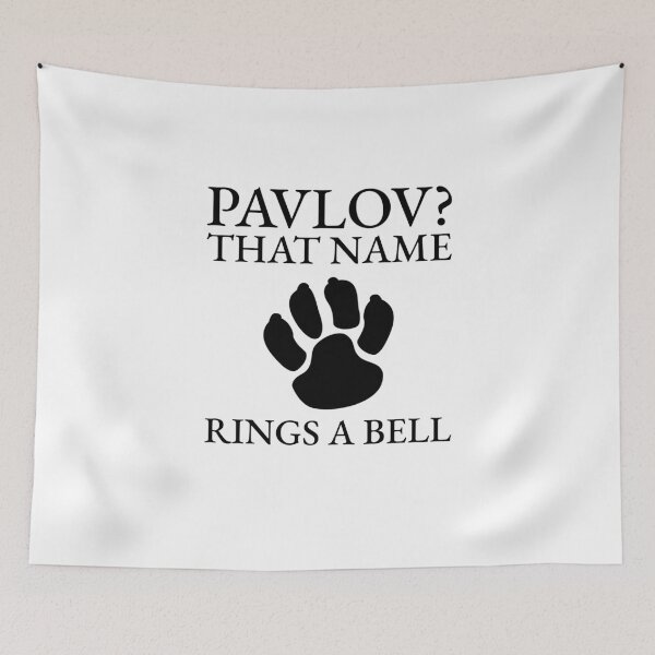 Item preview, Pavlov?  That Name Rings A Bell Dog Paw Funny Sarcastic designed and sold by HppyStrngHelthy.