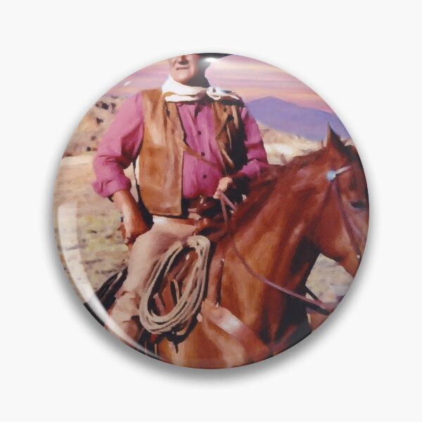 Item preview, John Wayne an Oil Pianting designed and sold by oldwestcowboy.