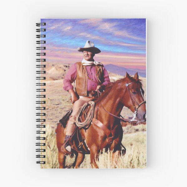 Item preview, John Wayne an Oil Pianting designed and sold by oldwestcowboy.