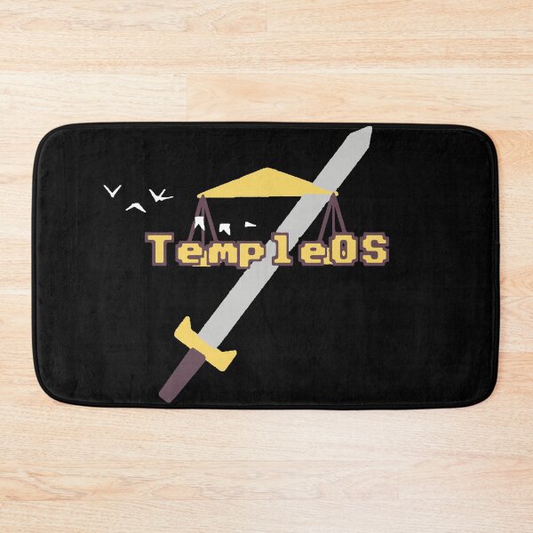 Item preview, Temple OS Flat Pastel designed and sold by Ratch2929.
