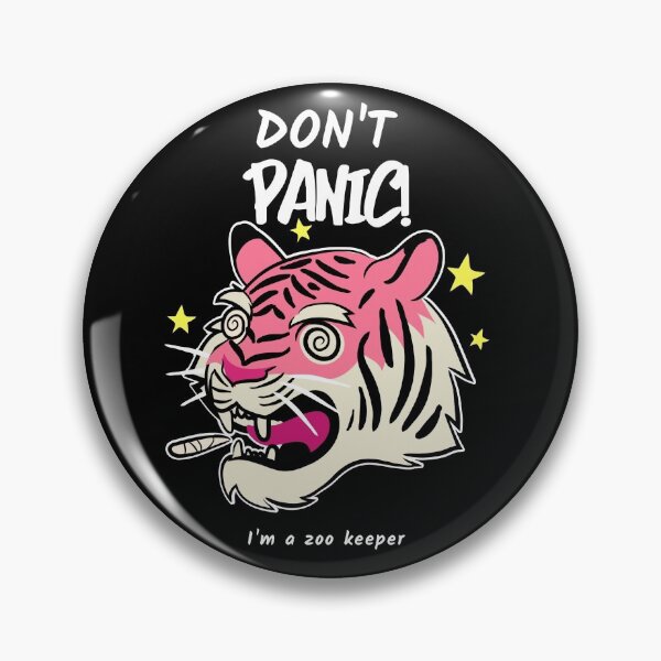Item preview, Funny zoo keeper tiger designed and sold by TeesByConnor.