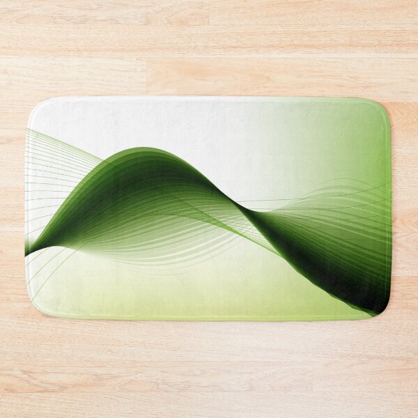 Item preview, Green Lines Abstract Art designed and sold by Bruce ALMIGHTY Baker.