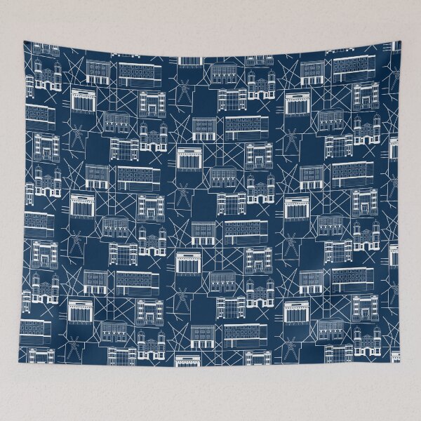 Item preview, Ann Arbor College Diag designed and sold by KobiusDesigns.