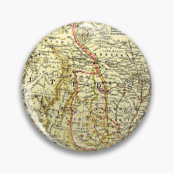 Item preview, Lonesome Dove Trail Map to Montana designed and sold by oldwestcowboy.