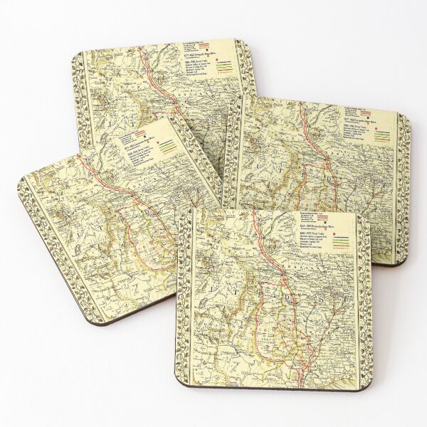 Item preview, Lonesome Dove Trail Map to Montana designed and sold by oldwestcowboy.
