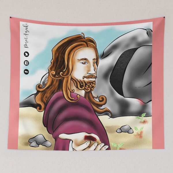 Item preview, Risen jesus designed and sold by porotazuki.
