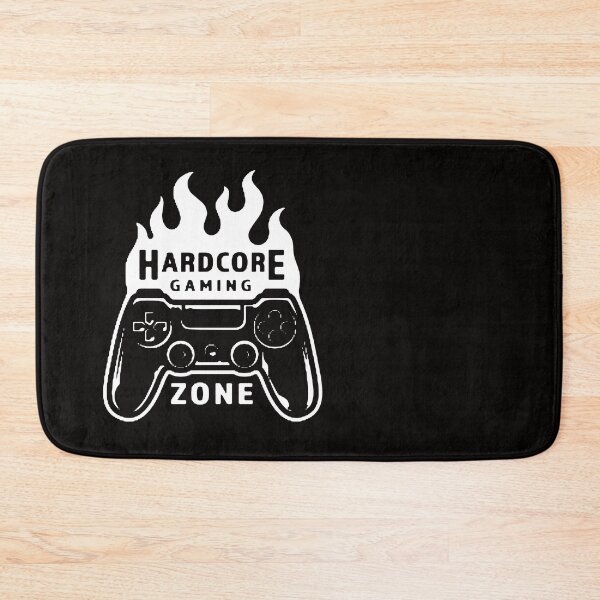 Item preview, Hardcore Gaming Zone Vintage Monochrome Gaming White designed and sold by WearWolfDesigns.