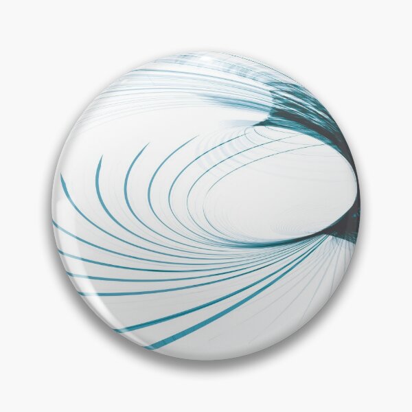 Item preview, Blue Curved Lines Abstract Art designed and sold by Bruce ALMIGHTY Baker.