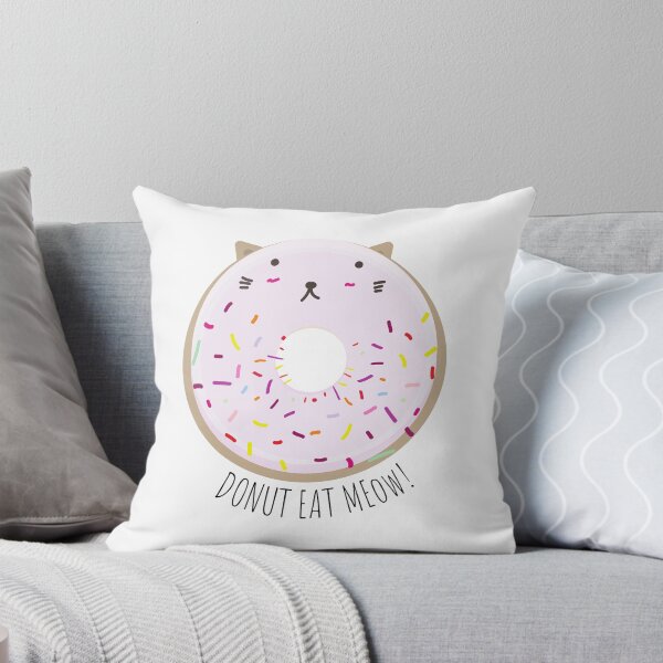Item preview, Donut Eat Meow, Donut Cat Vanilla designed and sold by sanashibata.