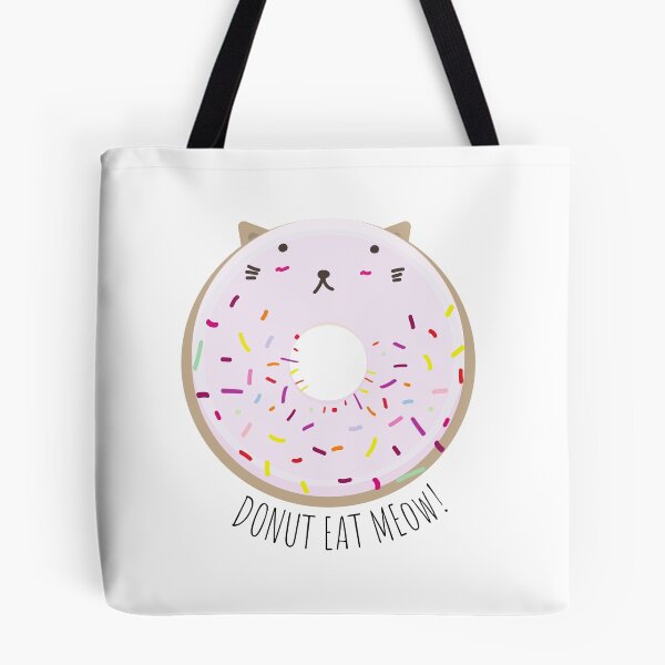 Item preview, Donut Eat Meow, Donut Cat Vanilla designed and sold by sanashibata.