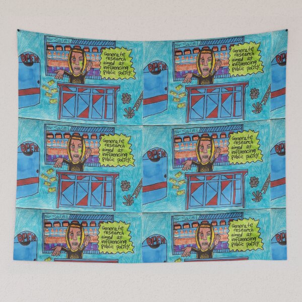 Item preview, Political Statement # 1 Store clerk cartoon designed and sold by OmegaRedFan.