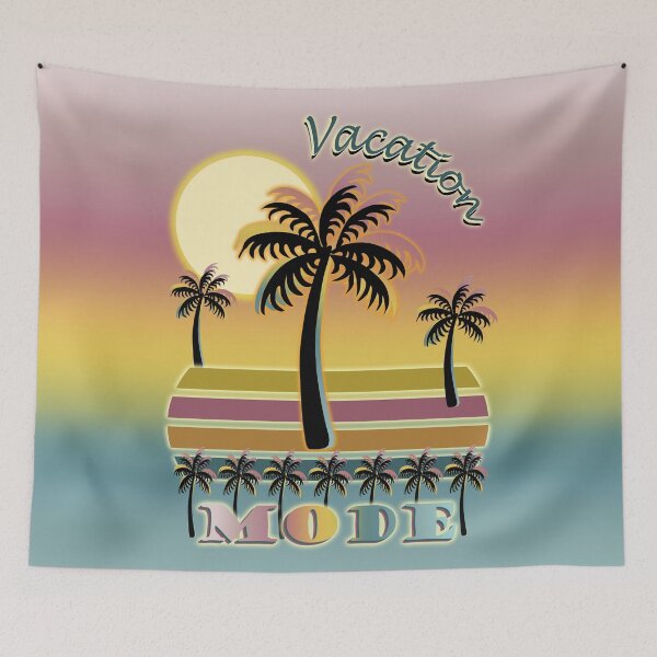 Item preview, Tropical Vacation Mode  designed and sold by Sharon Schwalbe.