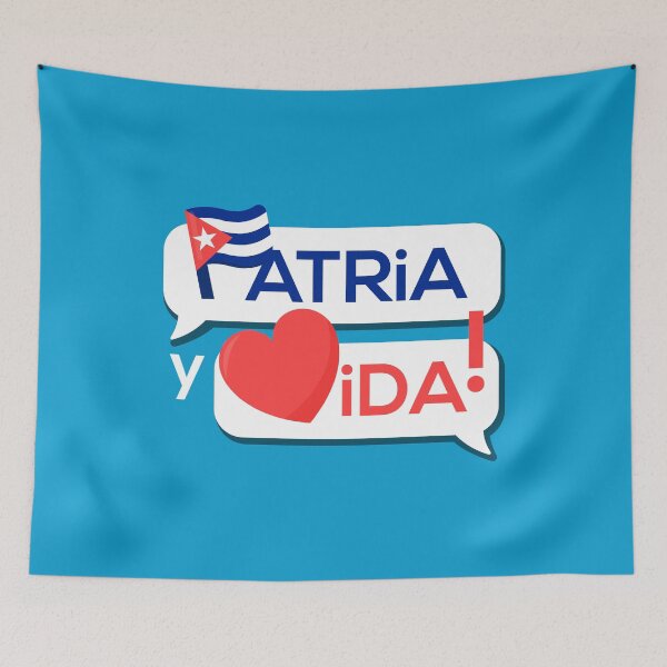 Item preview, PATRIA Y VIDA chat designed and sold by LuksTEESred.