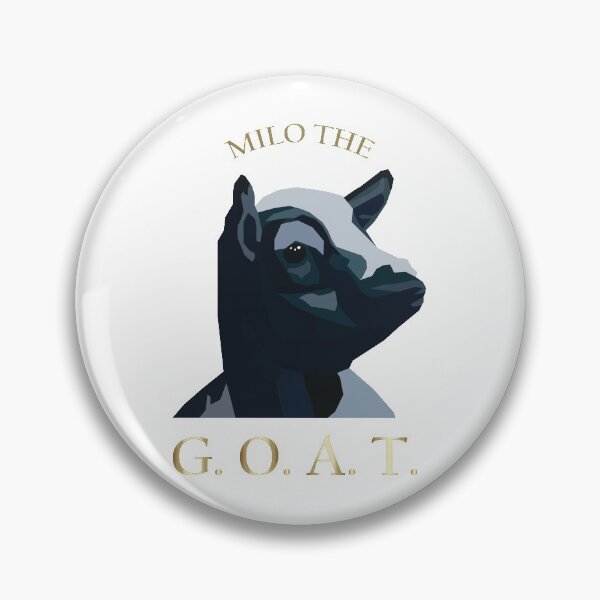Aperçu de l'œuvre Milo le G.O.A.T. créée et vendue par shellsandbees.