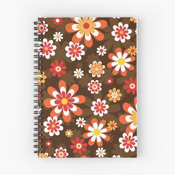 Item preview, Retro Floral Mid Century 70's Mod Pattern designed and sold by creative321.