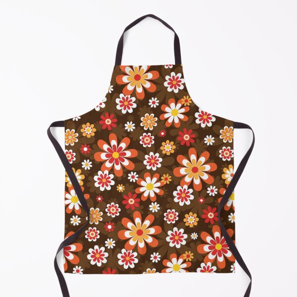 Item preview, Retro Floral Mid Century 70's Mod Pattern designed and sold by creative321.