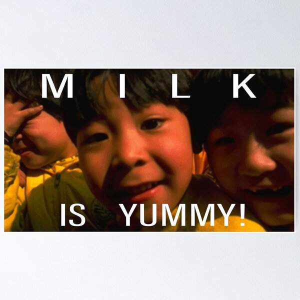 Item preview, MILK IS YUMMY! designed and sold by Tonytuna.