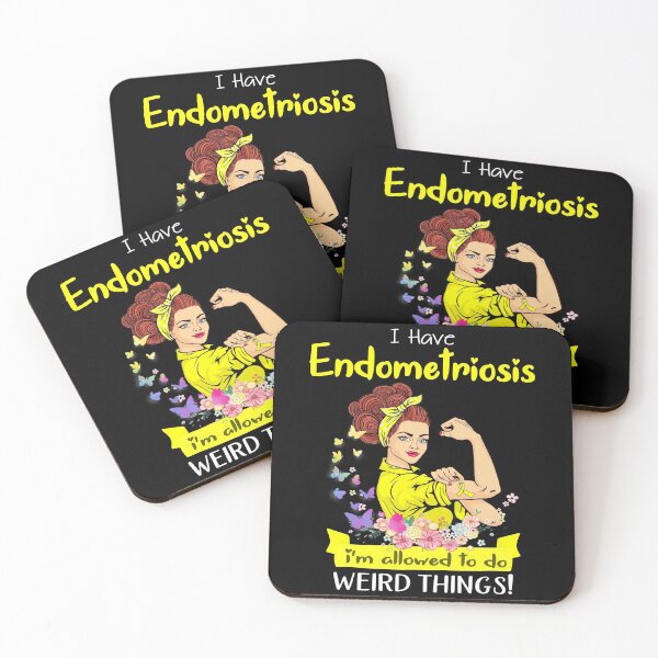 Item preview, I Have Endometriosis I'm Allowed To Do Weird Things designed and sold by largellie.