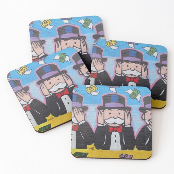 Item preview, Monopoly Money 3 Wise Monkeys Graffiti Streetart - See no evil, Hear no evil, Speak no evil designed and sold by IMPHives.