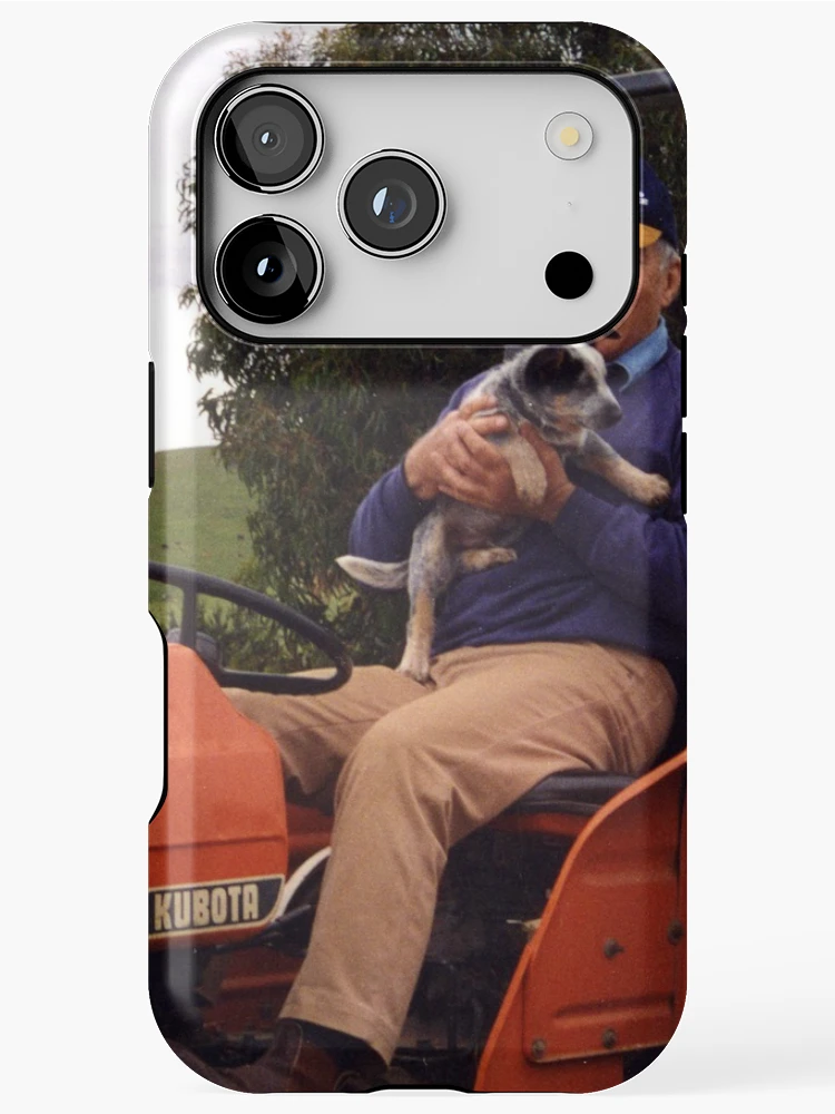 Thumbnail 1 of 4, iPhone Case, First Tractor Ride designed and sold by Maggie Hegarty.