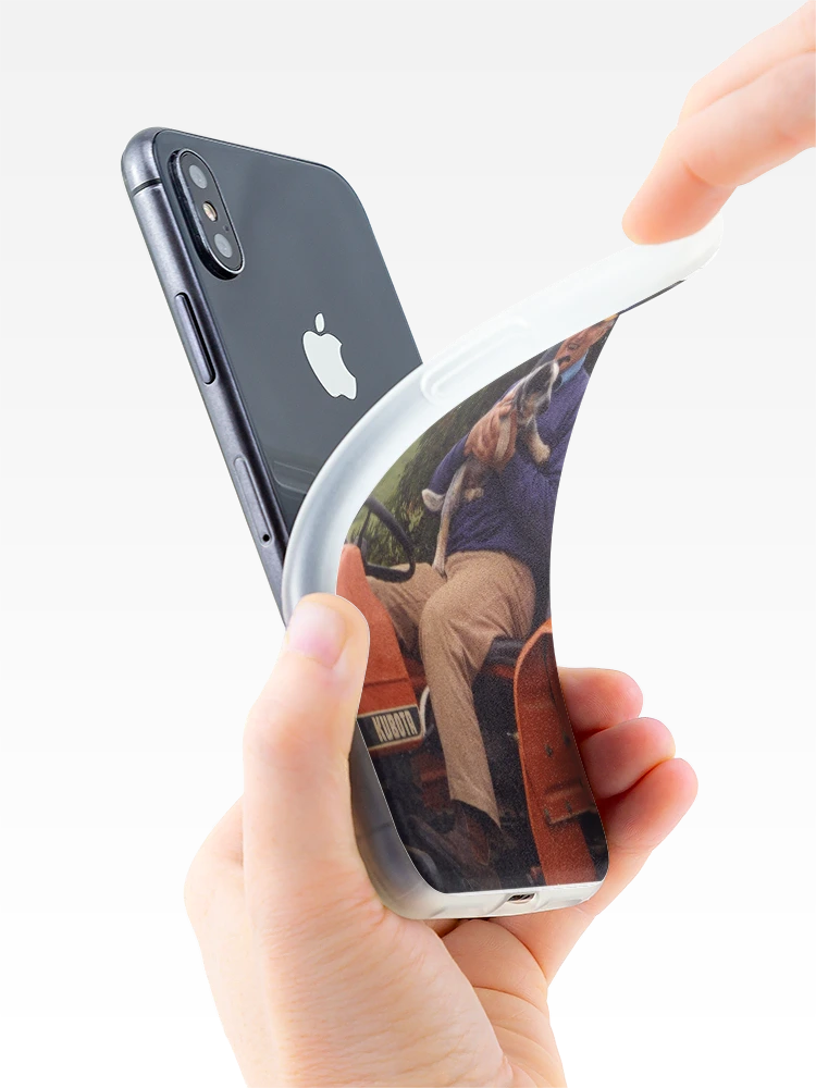 Thumbnail 4 of 5, iPhone Case, First Tractor Ride designed and sold by Maggie Hegarty.