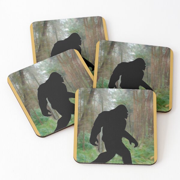Item preview, Visit the Redwoods Home of Bigfoot travel Poster designed and sold by oldwestcowboy.