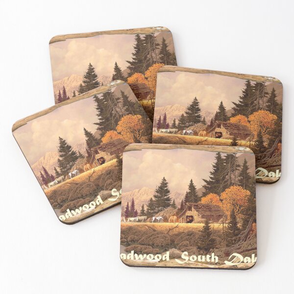 Item preview, Visit Deadood SD Travel Poster designed and sold by oldwestcowboy.