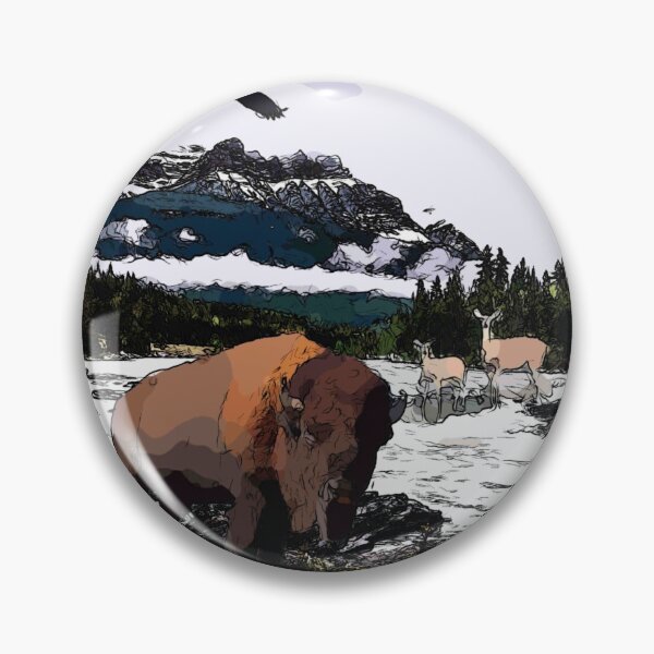 Item preview, Montana Big Sky Country Travel Poster designed and sold by oldwestcowboy.