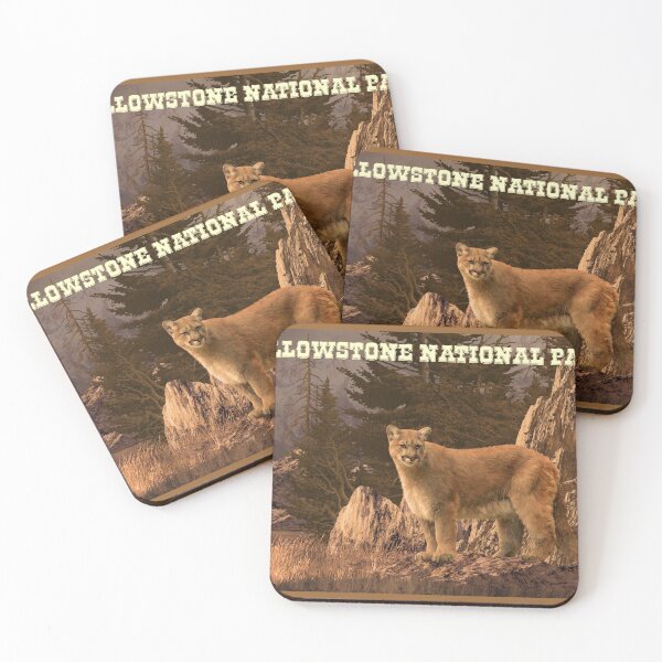 Item preview, Visit Yellowstone National Park Travel Poster designed and sold by oldwestcowboy.