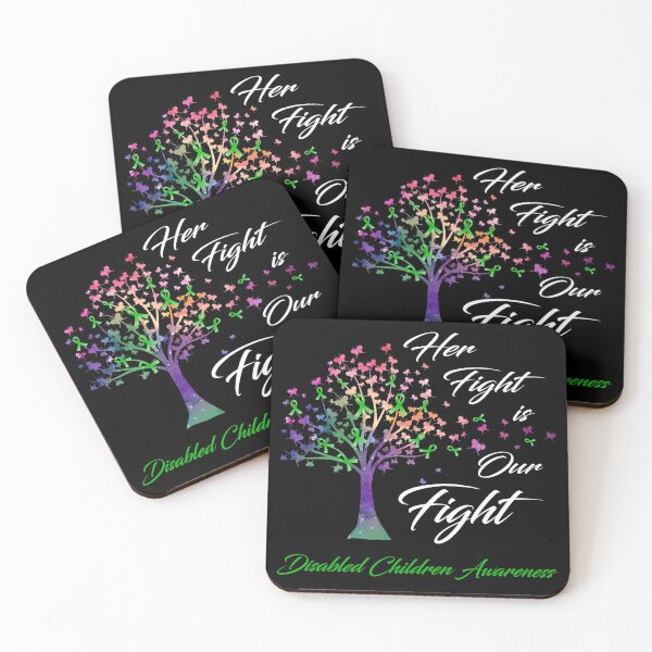 Item preview, Her Fight Is Our Fight Disabled Children Awareness designed and sold by Gillosina.