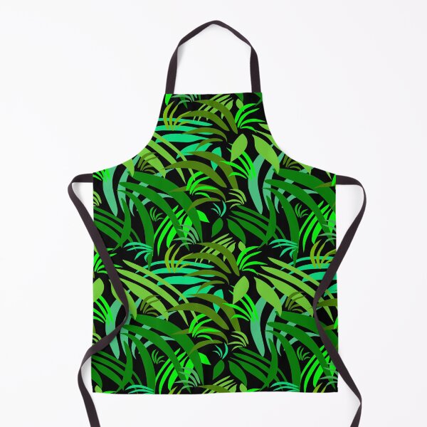 Item preview, Fronds on Black Repeat 5748 designed and sold by Art in My Loft.