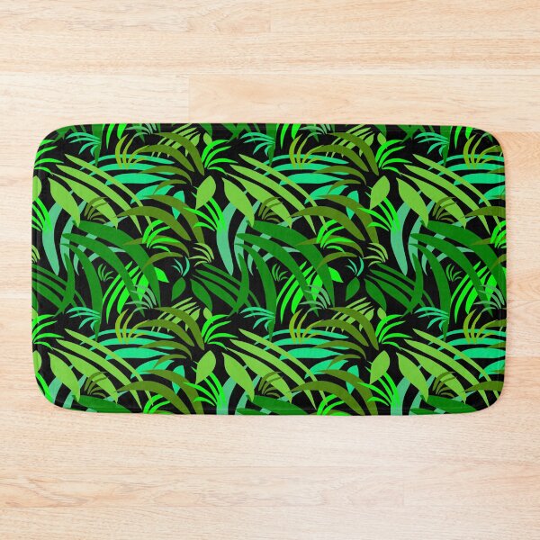 Item preview, Fronds on Black Repeat 5748 designed and sold by Art in My Loft.