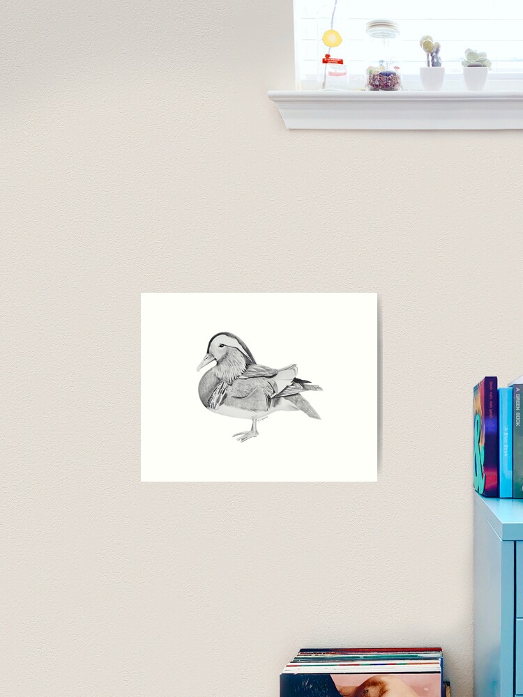 Thumbnail 1 of 3, Art Print, Mandarin designed and sold by MonishaBlog.