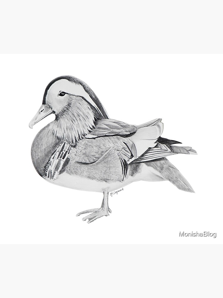 Thumbnail 3 of 3, Art Print, Mandarin designed and sold by MonishaBlog.