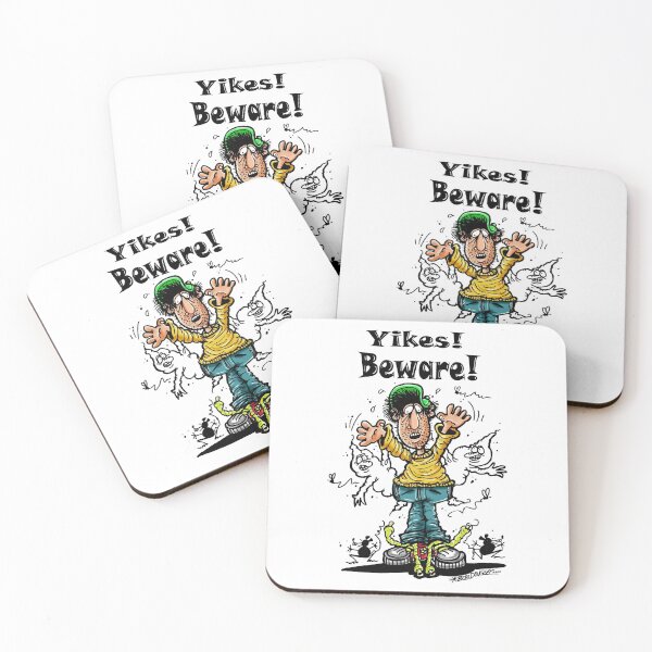 Item preview, Yikes! Beware! Cartoon designed and sold by bobtheartman.