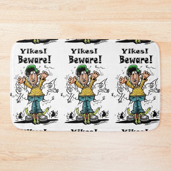 Item preview, Yikes! Beware! Cartoon designed and sold by bobtheartman.